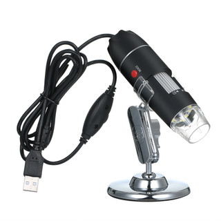 USB 數碼顯微鏡 1600X 放大相機 8 個 LED 帶支架便攜式手持檢查放大鏡 2026