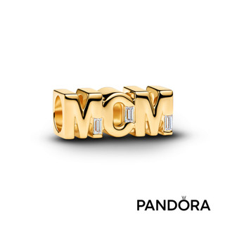 【Pandora】14k金MOM 字母串飾 母親節禮物 官方直營