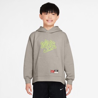 NIKE 連帽上衣 K NK COB FLC PO HOODIE 中大童 HF8158009 現貨 廠商直送