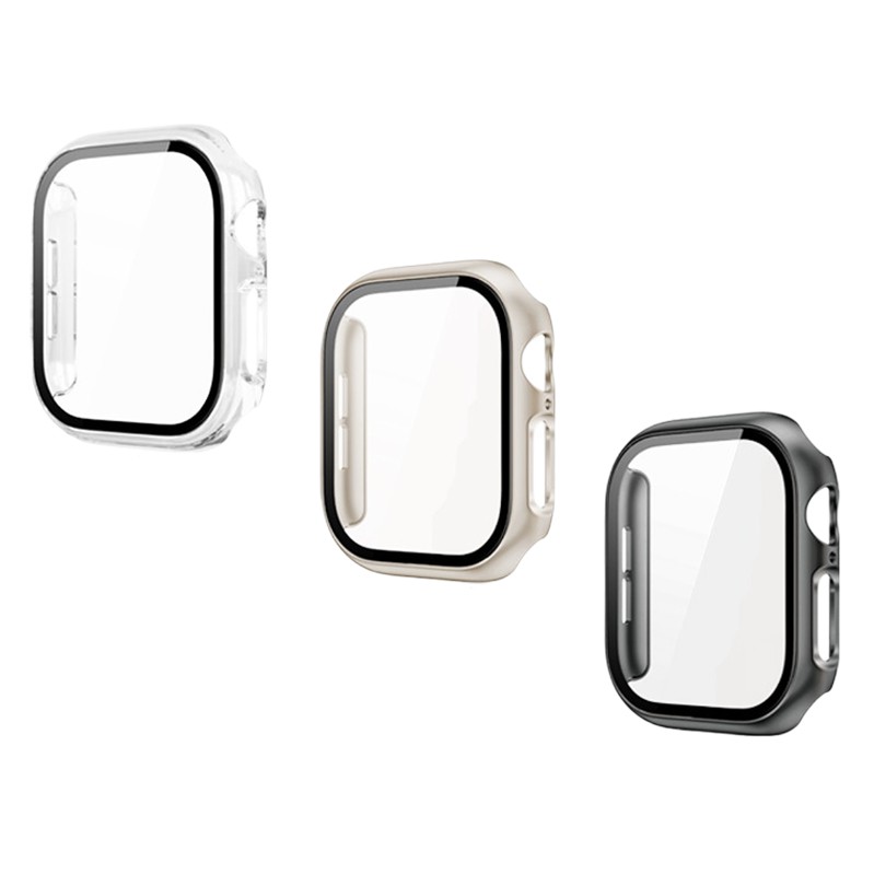 【蝦皮直營】Apple Watch 硬殼+鋼化膜手錶保護殼 適用7/8/9/10/Ultra 蘋果 保護 殼 現貨