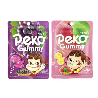 【蝦皮直營特選】FUJIYA不二家 PEKO造型QQ糖-葡萄/蜜桃口味(50g) (部分即期)