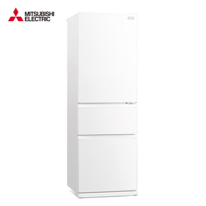 MITSUBISHI 三菱- 三門365L變頻玻璃鏡面冰箱 MR-CGX37EN 含基本安裝+舊機回收 大型配送