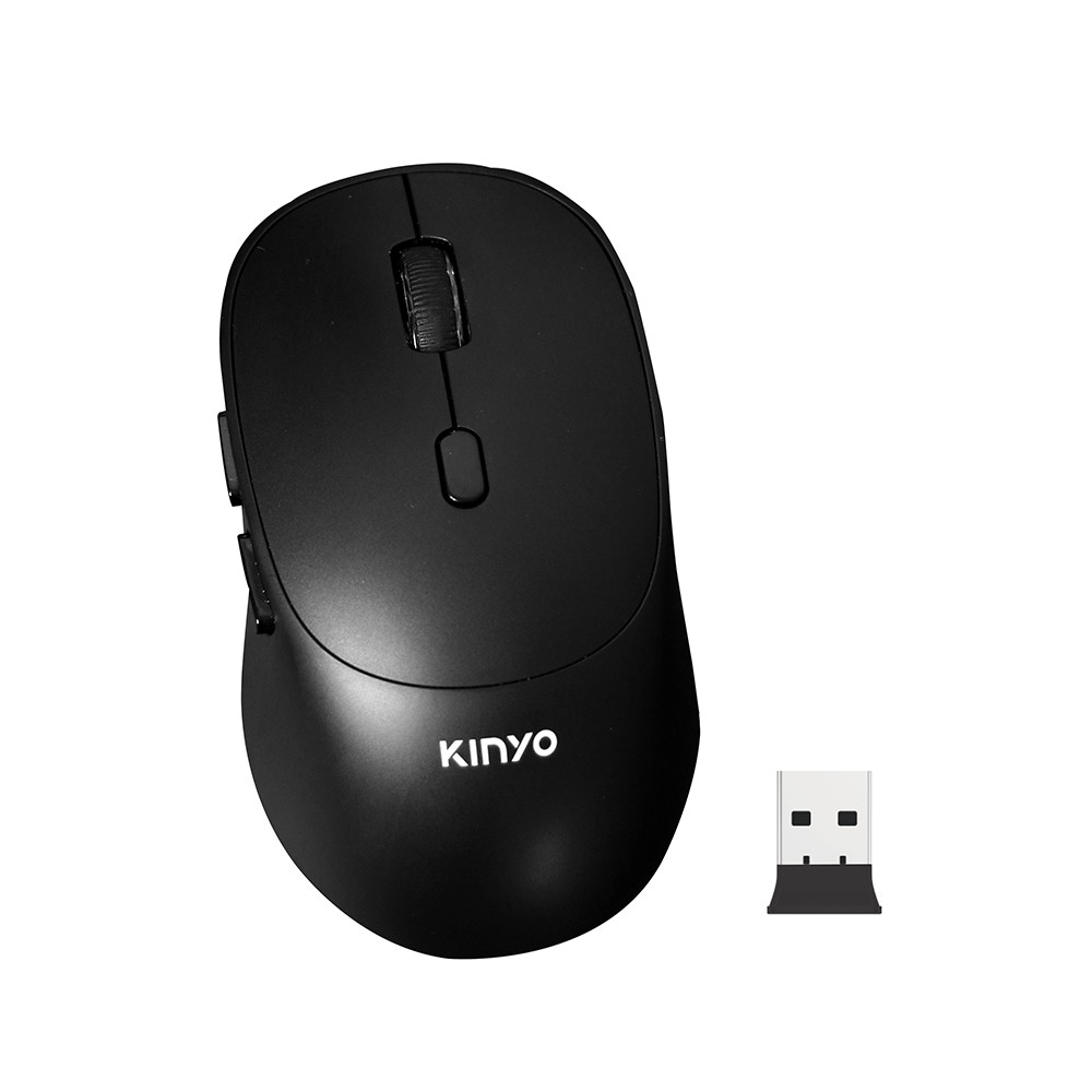 【蝦皮直營】KINYO 藍牙無線雙模靜音滑鼠 1600DPI 藍牙/2.4GHz 無線 藍芽 滑鼠 現貨 原廠供貨
