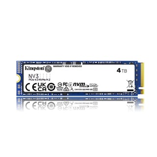 金士頓 Kingston NV3 4TB PCIe 4.0 NVMe SSD 固態硬碟 代理商公司貨 現貨 廠商直送