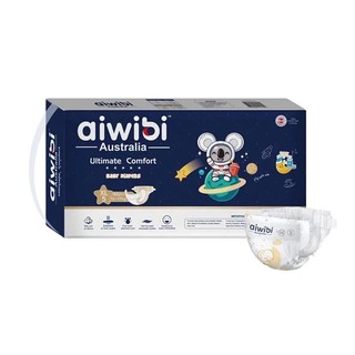 【蝦皮直營】Aiwibi 愛薇彼 夜用甄柔瞬吸紙尿褲(S-XL) 黏貼型 尿布 寶寶尿布 嬰兒紙尿褲 紙尿布 柔軟透氣