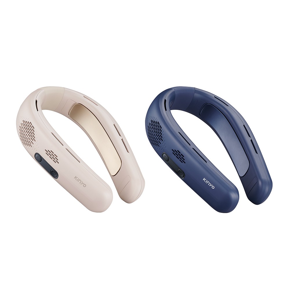 【蝦皮直營】KINYO 極速冰感頸掛扇 半導體 製冷 冰敷 渦輪 頸掛 掛脖 行動 風扇 電風扇 現貨 原廠供貨