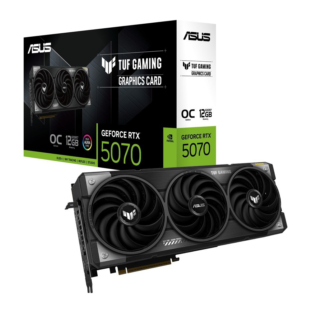 ASUS華碩 TUF-RTX5070-O12G-GAMING 顯示卡 /32.9cm 廠商直送