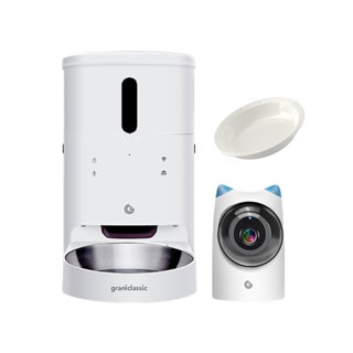 【蝦皮直營特選】GC 餵不停 寵物智慧自動餵食器 3L WIFI語音/視訊/攝影機 寵物 餵食器 餵食機 現貨 原廠供貨