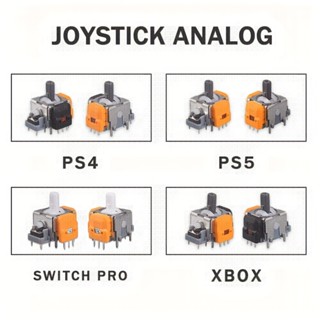 霍爾效應搖桿替換控制器，適用於PS5/PS4/Switch Pro/Xbox搖桿模擬器傳感器零件修理配件