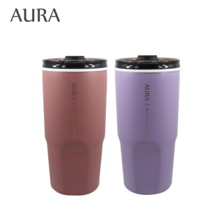 【蝦皮直營特選】AURA 艾樂 簡約真陶瓷激凍杯/保溫杯800ml