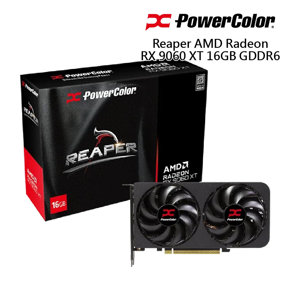 撼訊 Reaper RX9060XT 16G-A 16G GDDR6 顯示卡 廠商直送