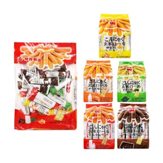 【蝦皮直營特選】北田蒟蒻糙米捲 袋裝 蛋黃/巧克力/牛奶/海苔/芝士/綜合口味