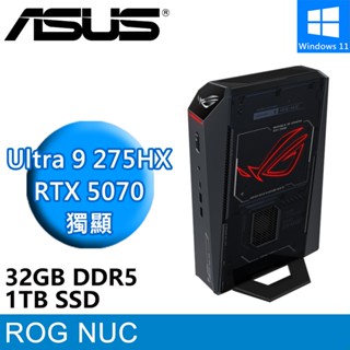 華碩 ROG NUC RNUC15JNK9X389A9 RTX5070Ti 電競迷你電腦 廠商直送