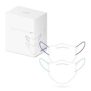 【蝦皮直營特選】CSD 中衛醫療口罩-成人立體 3D-Simply White 2025-初語綠、心語紫(30片/盒)