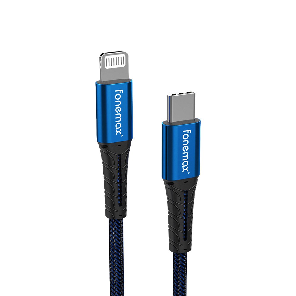 Fonemax MFI原廠認證 PD30W傳輸充電線 適用PD to Lightning 1.2M 現貨 廠商直送