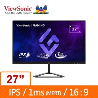 優派ViewSonic VX2779A-HD-PRO 27吋電競液晶顯示器 現貨 廠商直送