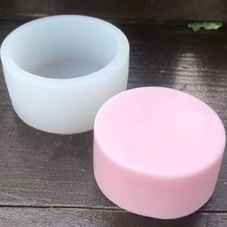 DIY肥皂矽膠模具創意蠟燭小蛋糕胚模具香薰石膏矽膠模具