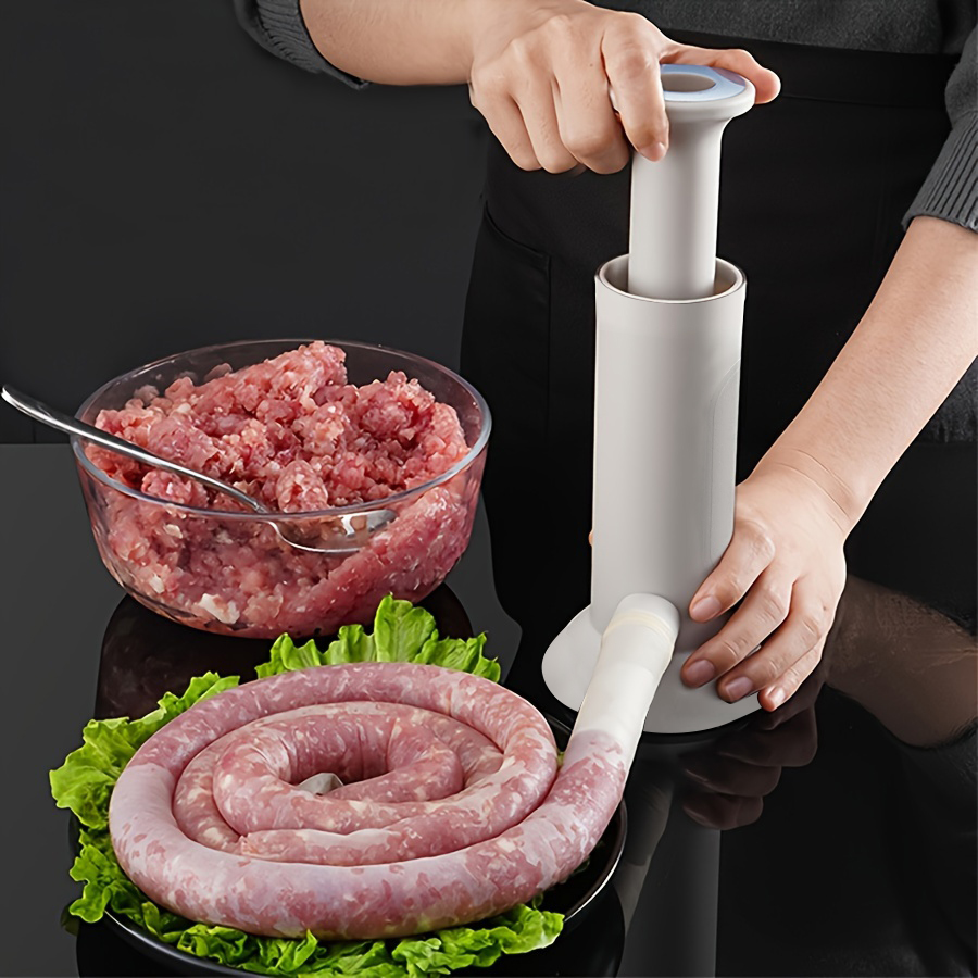 1pc 家用豬肉臘肉灌腸神器廚房工具肉丸製作器蝦球工具灌腸器