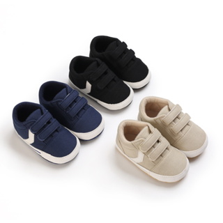 新生兒男童鞋 1 歲軟底嬰兒床鞋 0-18 個月幼兒第一個學步車