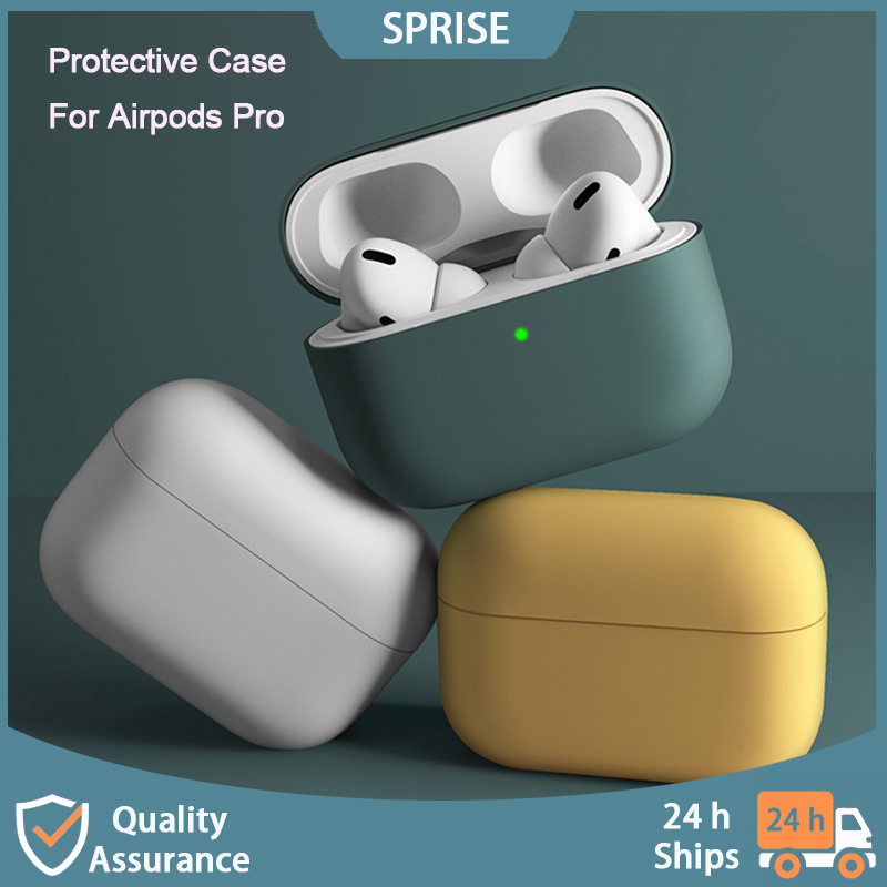 Sprise AirPods Pro 液體矽膠帶鑰匙扣保護套
