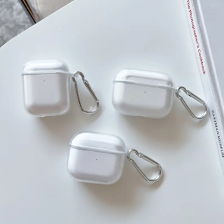 簡約透明適用AirPods case蘋果3代TPU軟殼pro2耳機保護殼