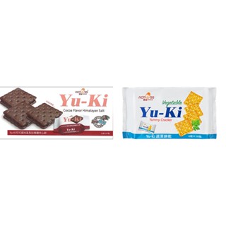【蝦皮直營特選】Yu-Ki 可可風味喜馬拉雅鹽夾心餅152G/Yu-Ki 蔬菜餅乾200G