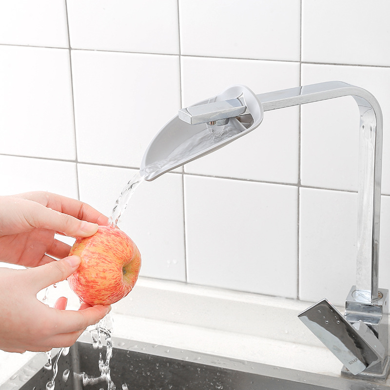 洗手延伸器兒童洗手輔助器廚房水龍頭導水槽防濺延伸器引水