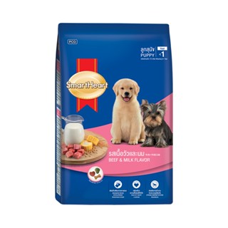【蝦皮直營特選】SmartHeart 慧心犬糧 幼犬配方 2.7KG/包 牛肉+牛奶口味 狗 飼料 狗糧 現貨