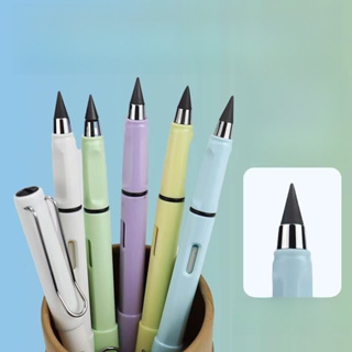 21pcs永恆鉛筆無限鉛筆科技無墨金屬筆神奇鉛筆畫畫不易斷直鉛筆