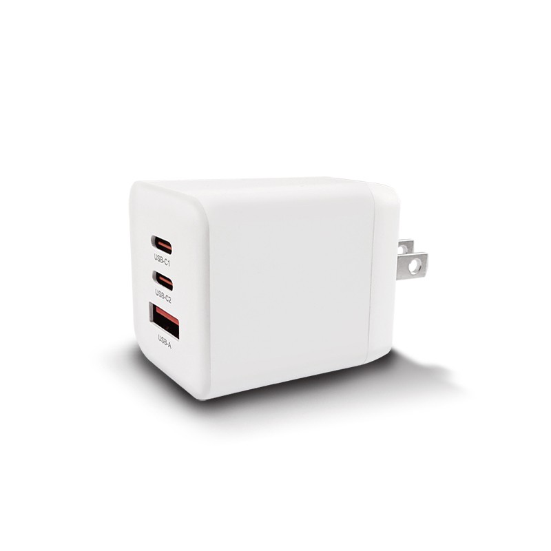 【蝦皮直營】宏晉 65W超級快電源供應器 氮化鎵 GaN 充電頭 快充頭 PD 三孔USB A+Type C 現貨