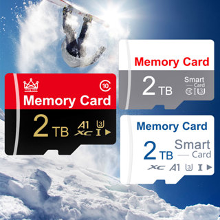 2tb Micro TF/SD 存儲卡 Class 10 A1 迷你存儲卡,適用於智能手機和電腦