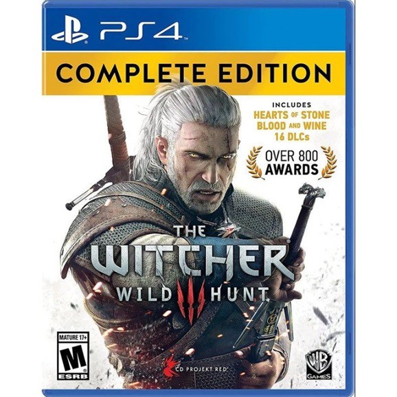 PS4 巫師 3 狂獵 年度最佳遊戲版(收錄 《石之心》和《血與酒》資料片) 中文版 巫師 現貨 廠商直送