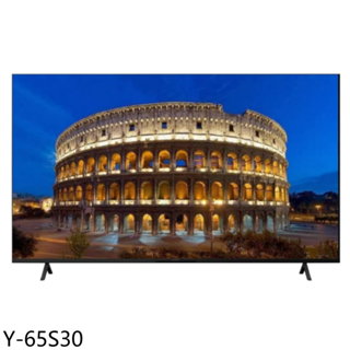 SONY索尼65吋連網4K連網智慧顯示器Y-65S30 (含標準安裝) 大型配送