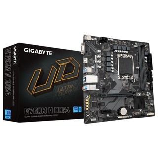 GIGABYTE技嘉 B760M H DDR4 MATX/1700腳位/主機板 廠商直送