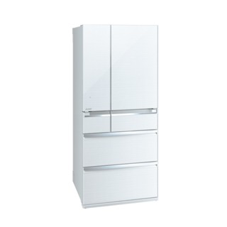 MITSUBISHI 705L日製玻璃鏡面變頻六門冰箱 MR-WX71C-W-C1 水晶白 大型配送