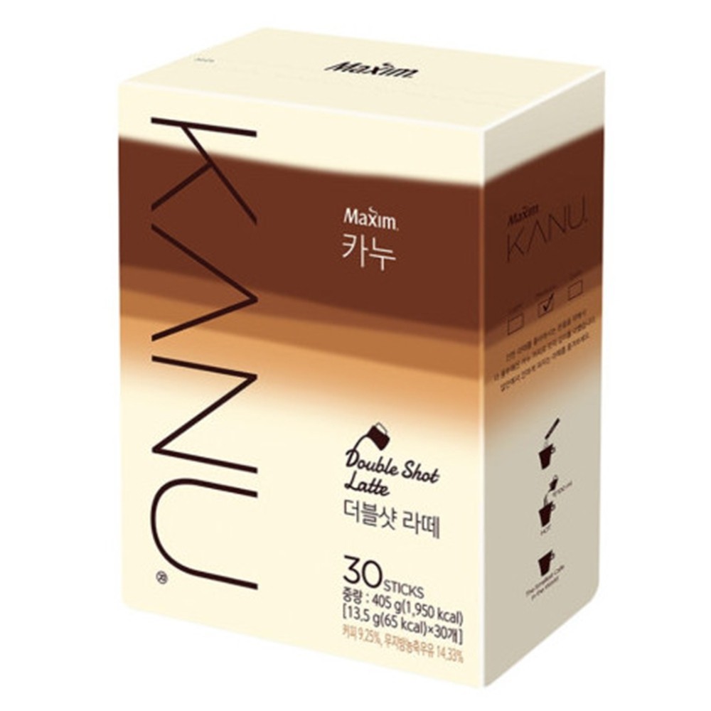 【蝦皮特選】KANU 漸層奶香雙拿鐵咖啡 13.5gx30入