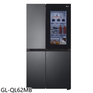 LG樂金653公升敲敲看門中門對開冰箱GL-QL62MB (含標準安裝) 大型配送