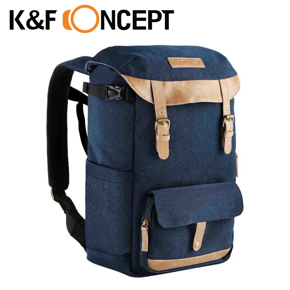 K&amp;F Concept時尚者相機後背包 棕藍 (KF13.066) 現貨 廠商直送
