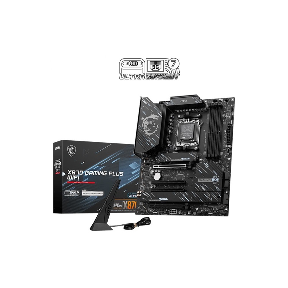 MSI微星 X870 GAMING PLUS WIFI /ATX/AM5腳位/主機板 現貨 廠商直送
