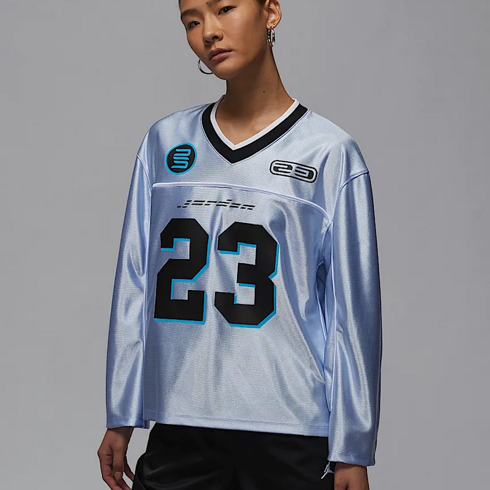 NIKE 長袖上衣 AS W J LS JRSY TOP 女 藍色 HF9460407 現貨 廠商直送