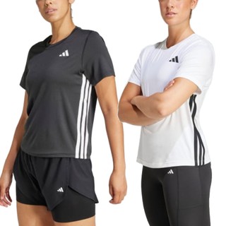 ADIDAS 女 WE 3S CREW TEE 圓領T(短)-JH1392/93 廠商直送