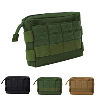 戰術 Molle 腰部 EDC 包腰帶工具袋戶外狩獵配件