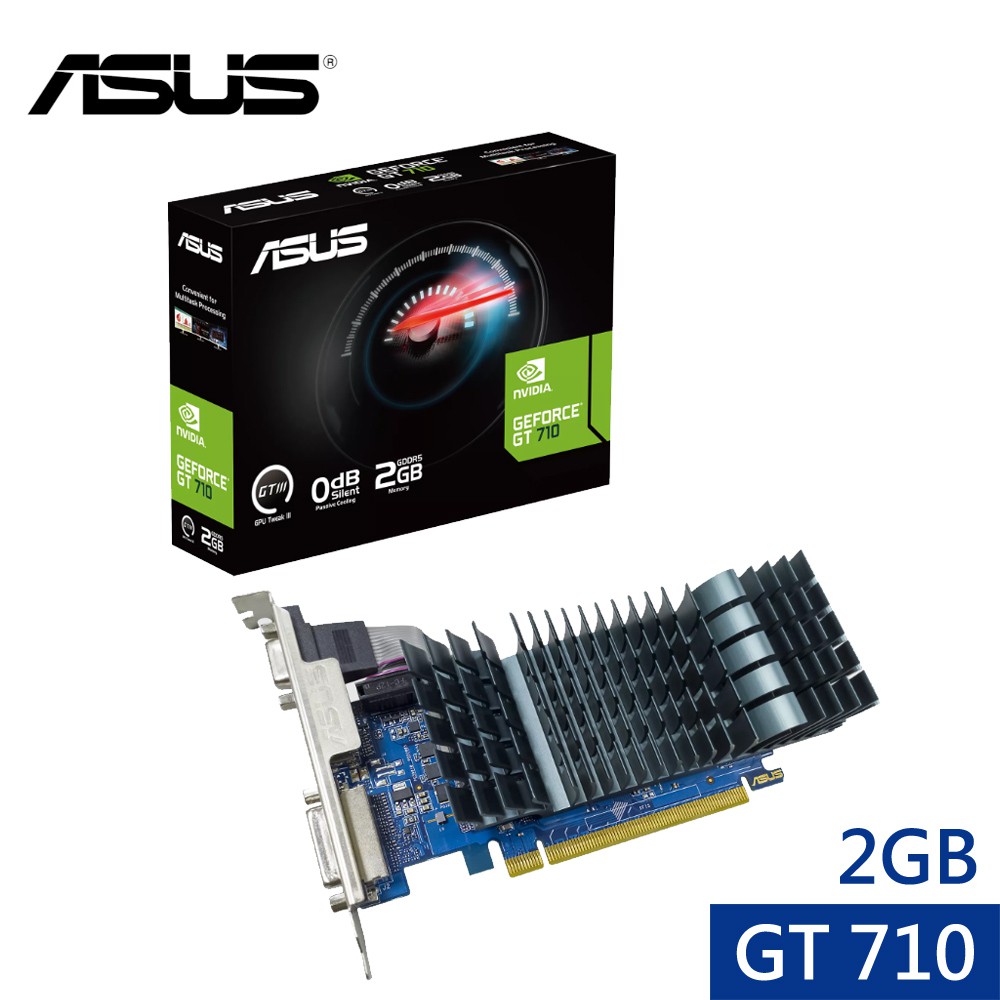 華碩 GT710-SL-2GD5-BRK-EVO 顯示卡 現貨 廠商直送