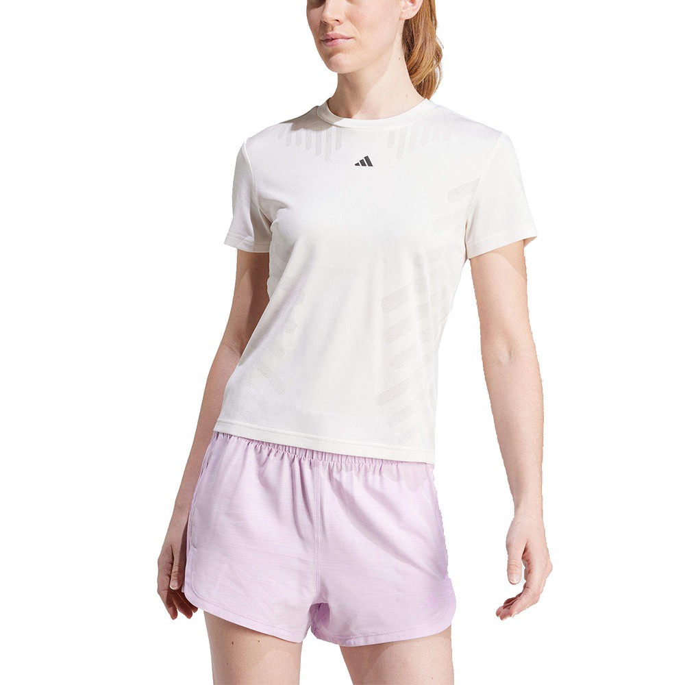 ADIDAS 女 HR HIIT AIRCH T 流行 休閒圓領T(短)-IY5088 廠商直送