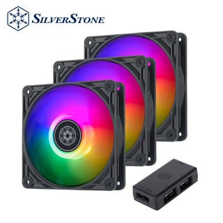 銀欣 VISTA 120 ARGB 120mm混合式高效能ARGB散熱風扇 現貨 廠商直送