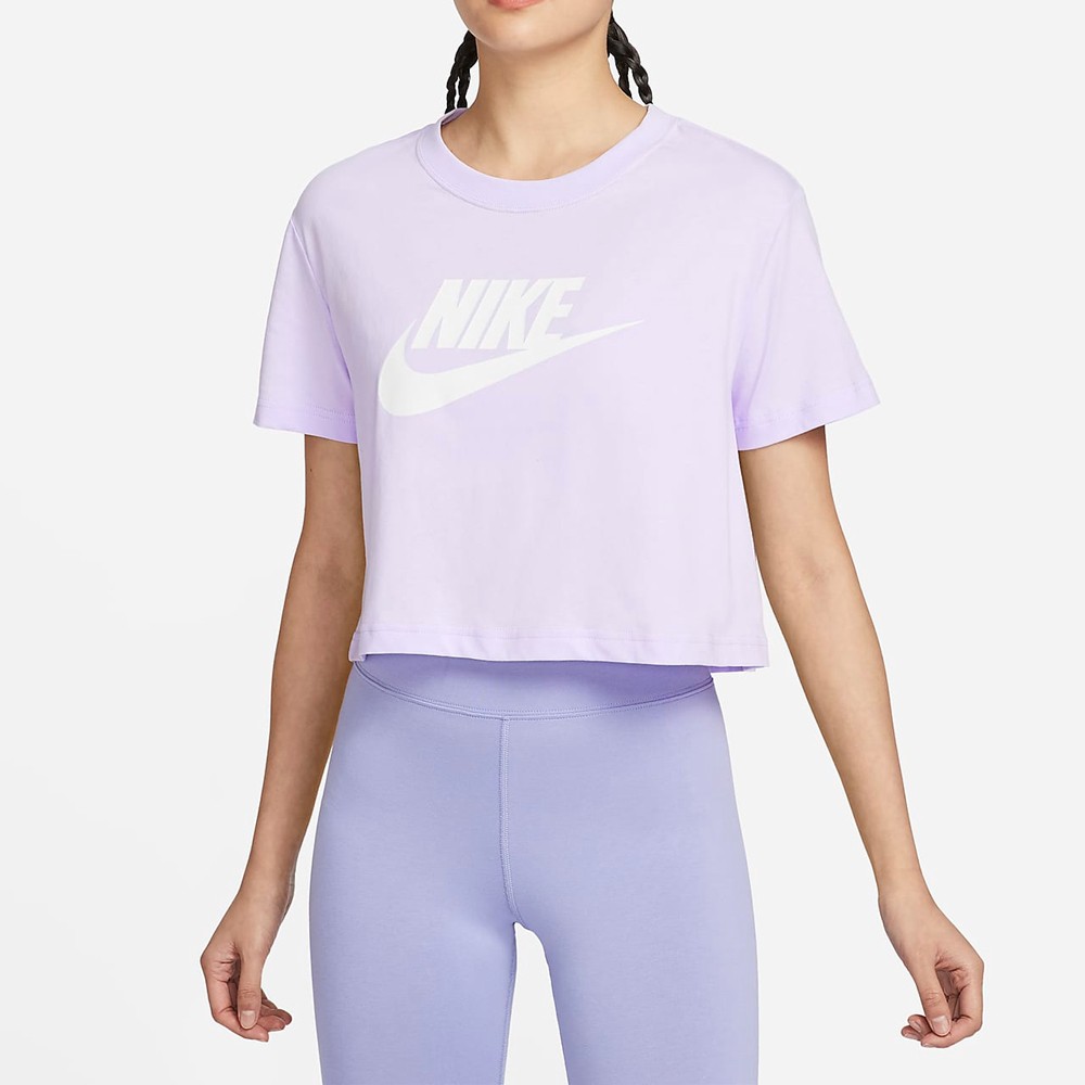 NIKE 短袖上衣 AS W NSW CLUB CRP TEE FTRA 女 BV6176511 霧紫色 現貨 廠商直送