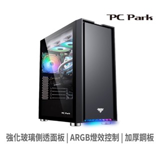 PC Park ViperS ARGB 電腦機殼 電競機殼 ATX/M-ATX/ITX 燈效控制 無附風扇 廠商直送