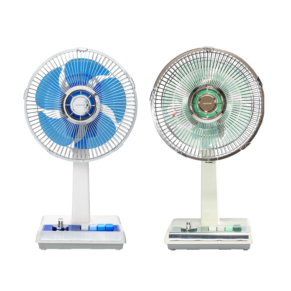 日本KOIZUMI 10吋復古電風扇 KLF-G035_廠商直送 交換禮物/聖誕禮物/生日禮物首選
