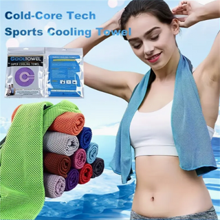 冷感毛巾戶外擦汗降溫運動冰涼巾冷感材質速乾運動冰巾