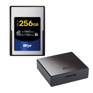 Wise 裕拓 256GB CFexpress 4.0 Type A Mk-II+RD-40CXA 廠商直送